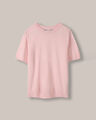 Top Rosa Básico Punto,ROSA PASTEL